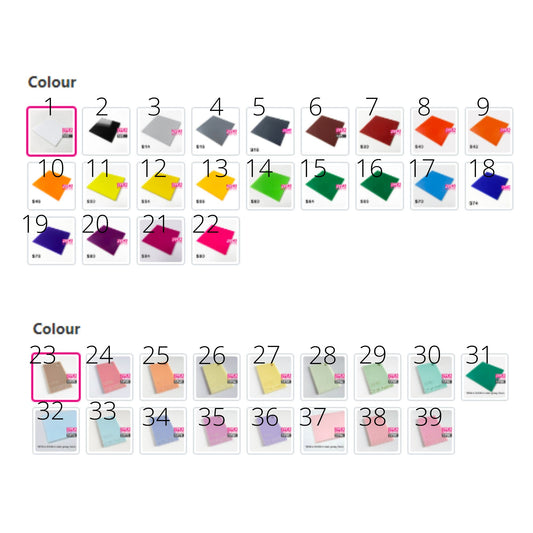 Acrylic colours - PeppaTree Designs