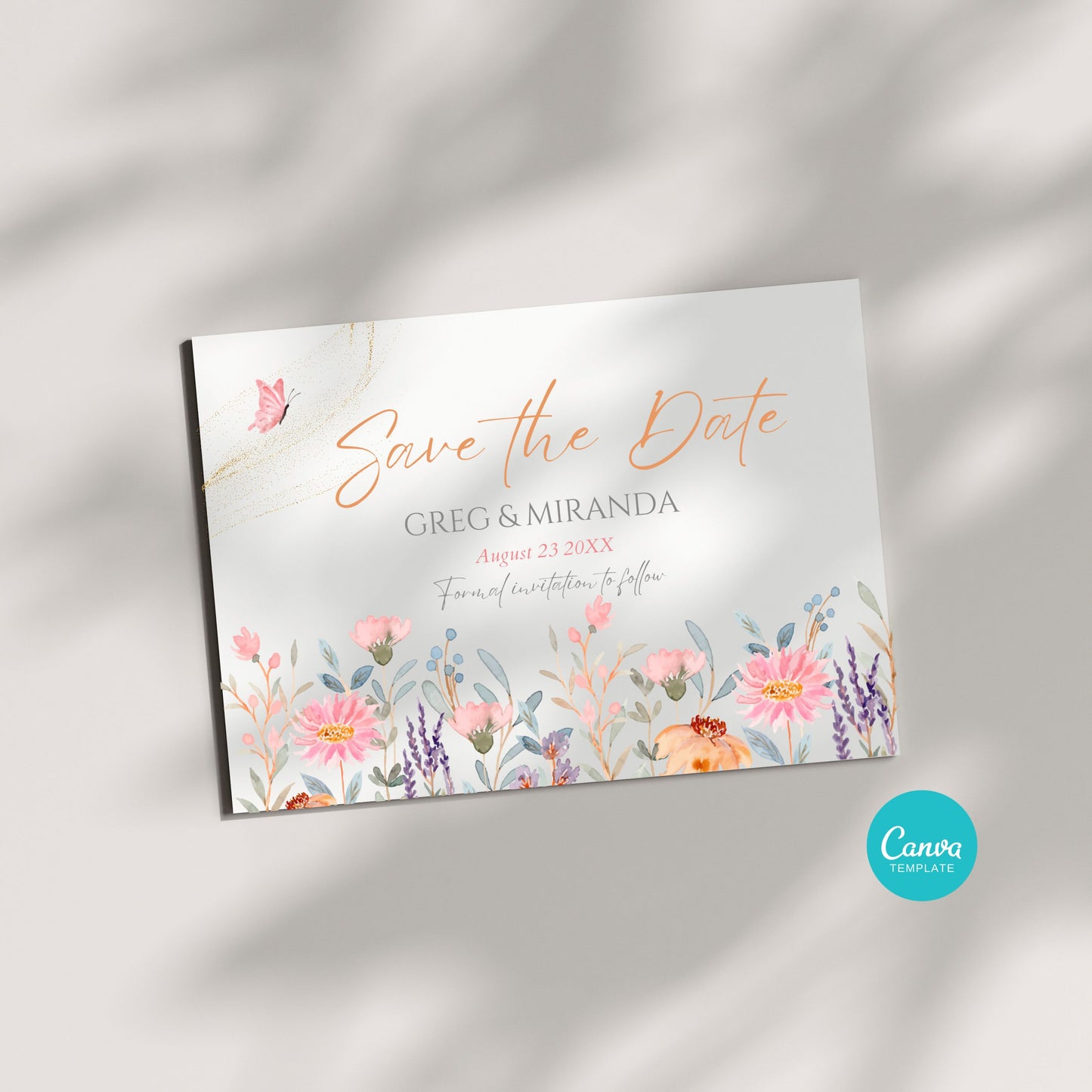 Spring Floral and Butterfly Wedding Bundle - PeppaTree Designs