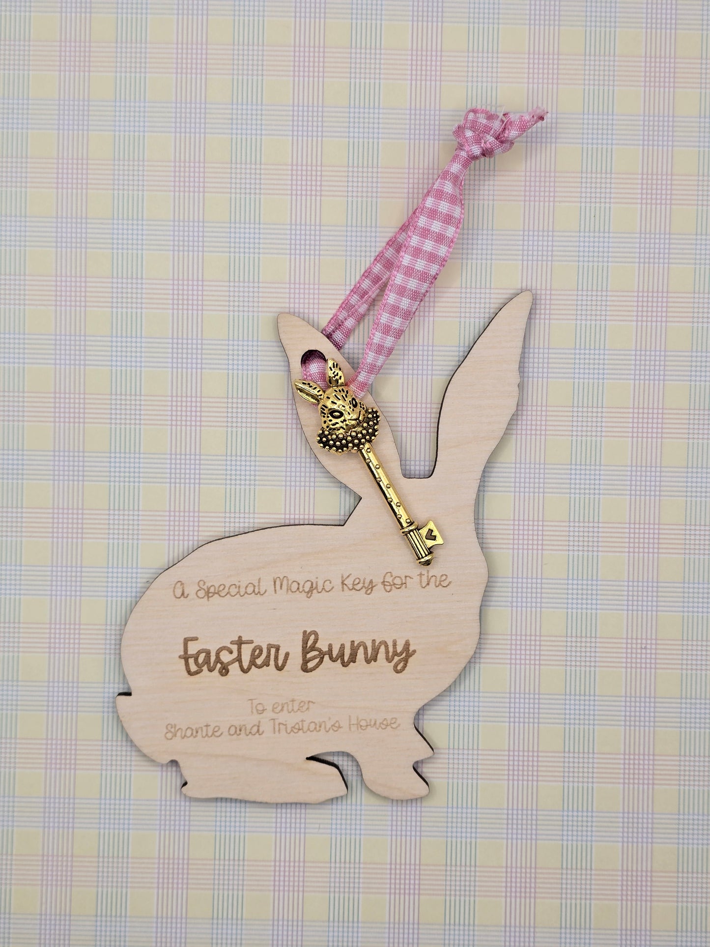 Easter Bunny's Magic Key by PeppaTree Designs, featuring a whimsical decorative key for Easter celebrations.