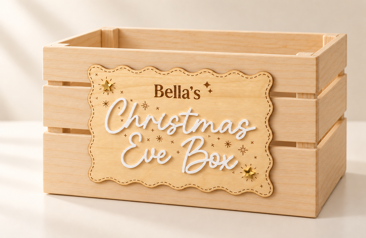 Christmas Stars Eve Box Plaque