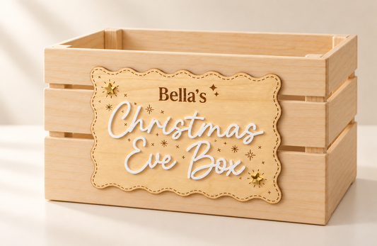 Christmas Stars Eve Box Plaque