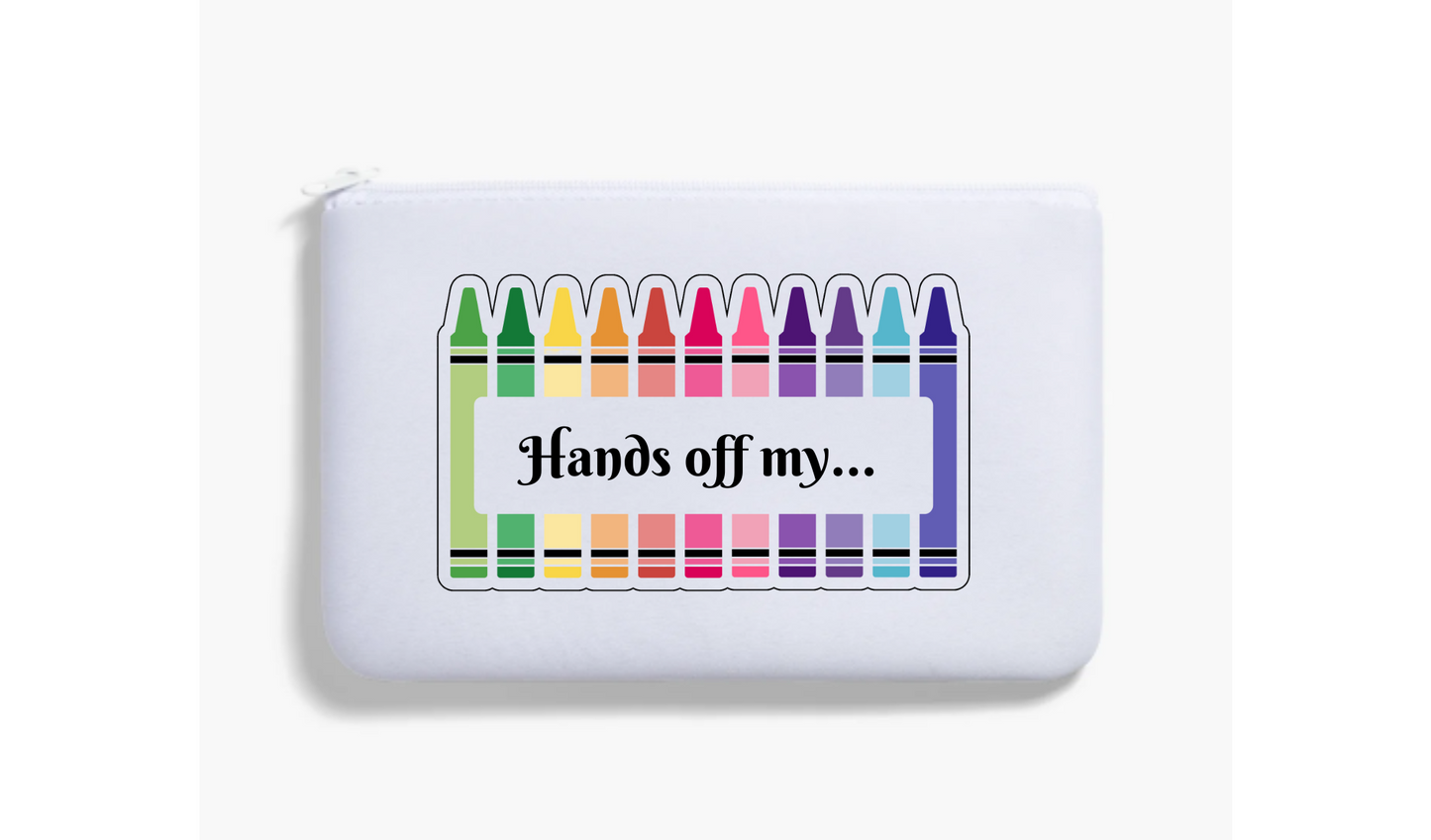 Crayons Pencil Bag - PeppaTree Designs