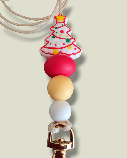 Christmas Tree Vibes Lanyard - PeppaTree Design Store