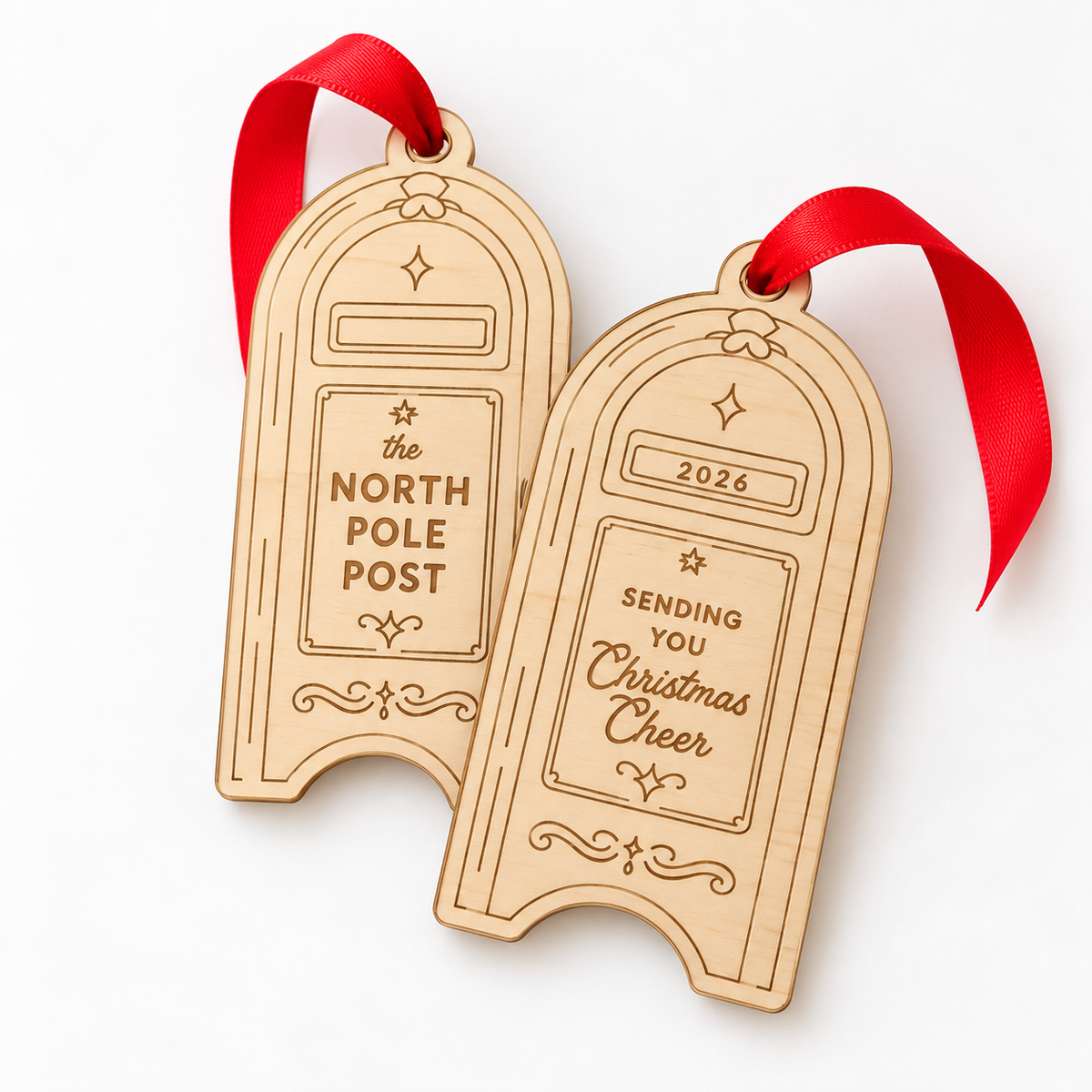 Vintage Mailbox Ornament