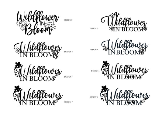 wildflower baby shower backdrop