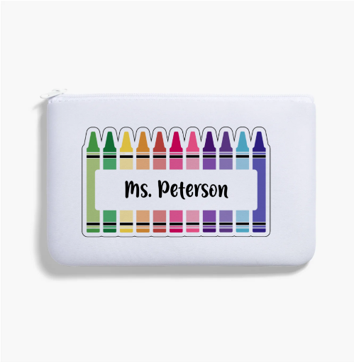 Crayons Pencil Bag - PeppaTree Designs