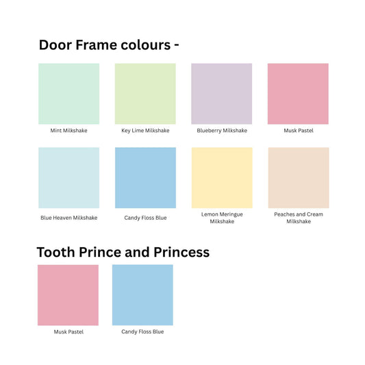 Personalised Tooth Fairy Door Gift | Custom Name Fairy Door Keepsake for Kids