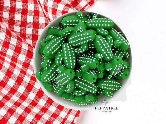 Prickly Cactus Silicone Bead | AU - PeppaTree Design Store