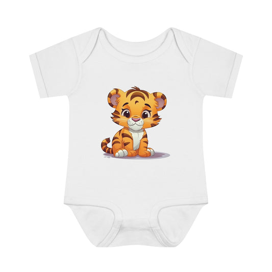 Cute Baby Safari Animals Baby Bodysuit or Bibs - PeppaTree Designs