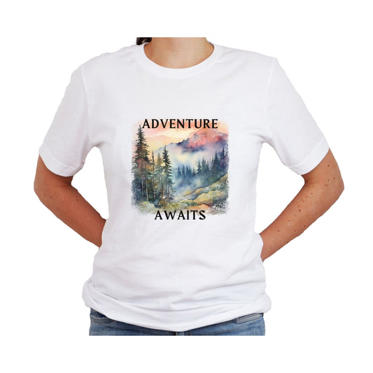 Adventure Awaits Tshirts - Various Designs - PeppaTree Designs