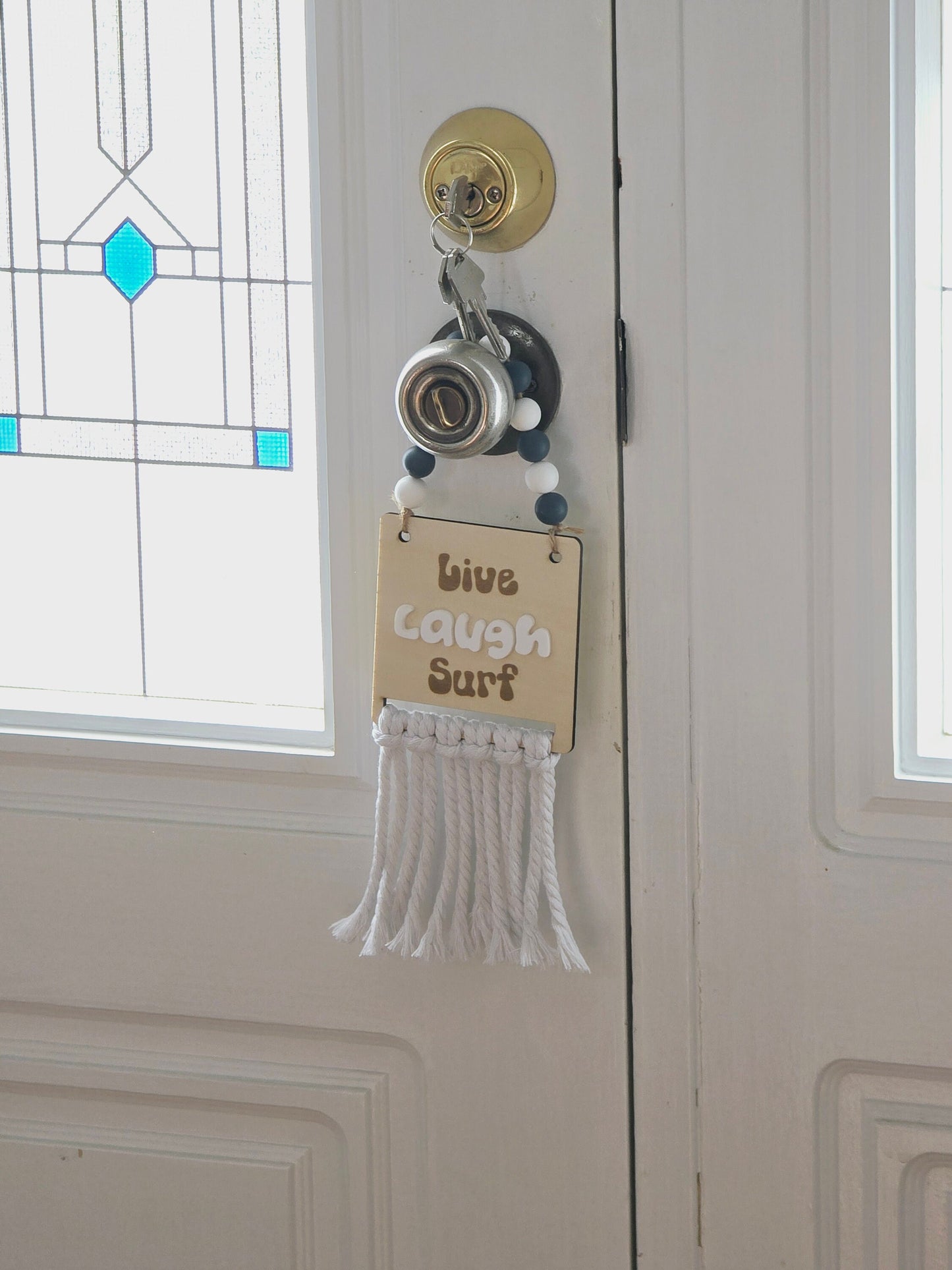 Live Laugh Surf Beach Wall / Door Sign