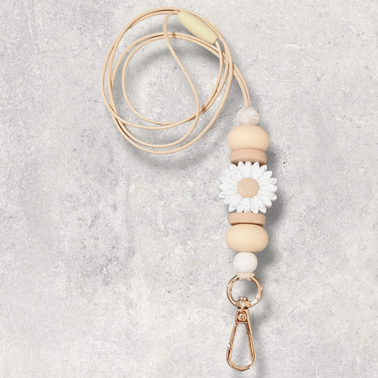 Cath Daisy Teachers Nurses Lanyard - PeppaTree Designs