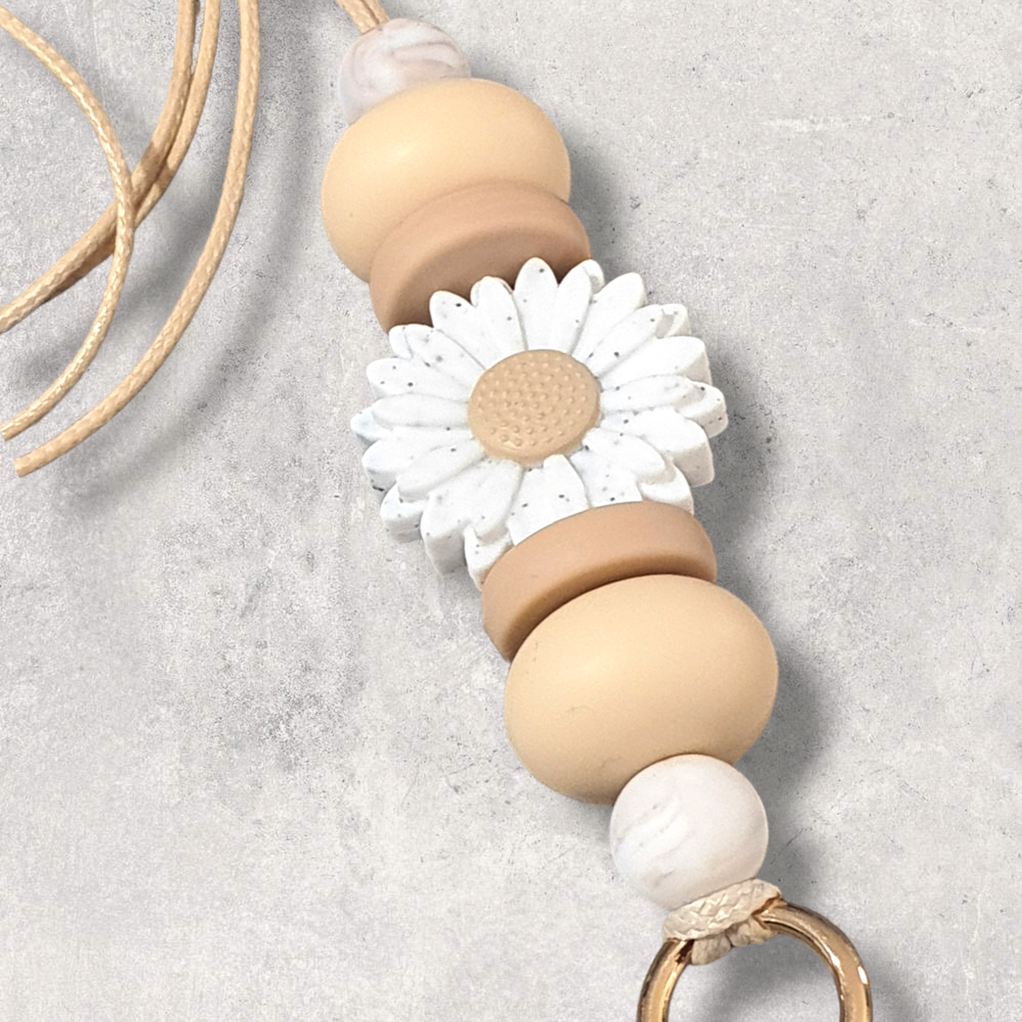 Cath Daisy Teachers Nurses Lanyard - PeppaTree Designs