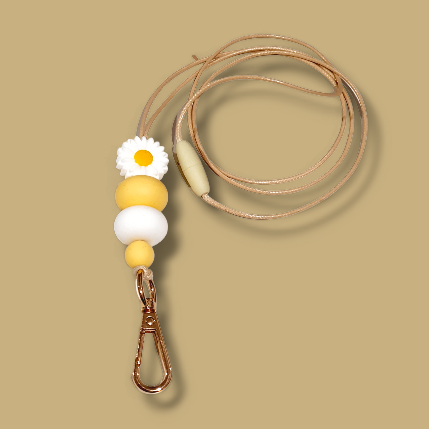 Sunshine Daisy Lanyard - PeppaTree Design Store