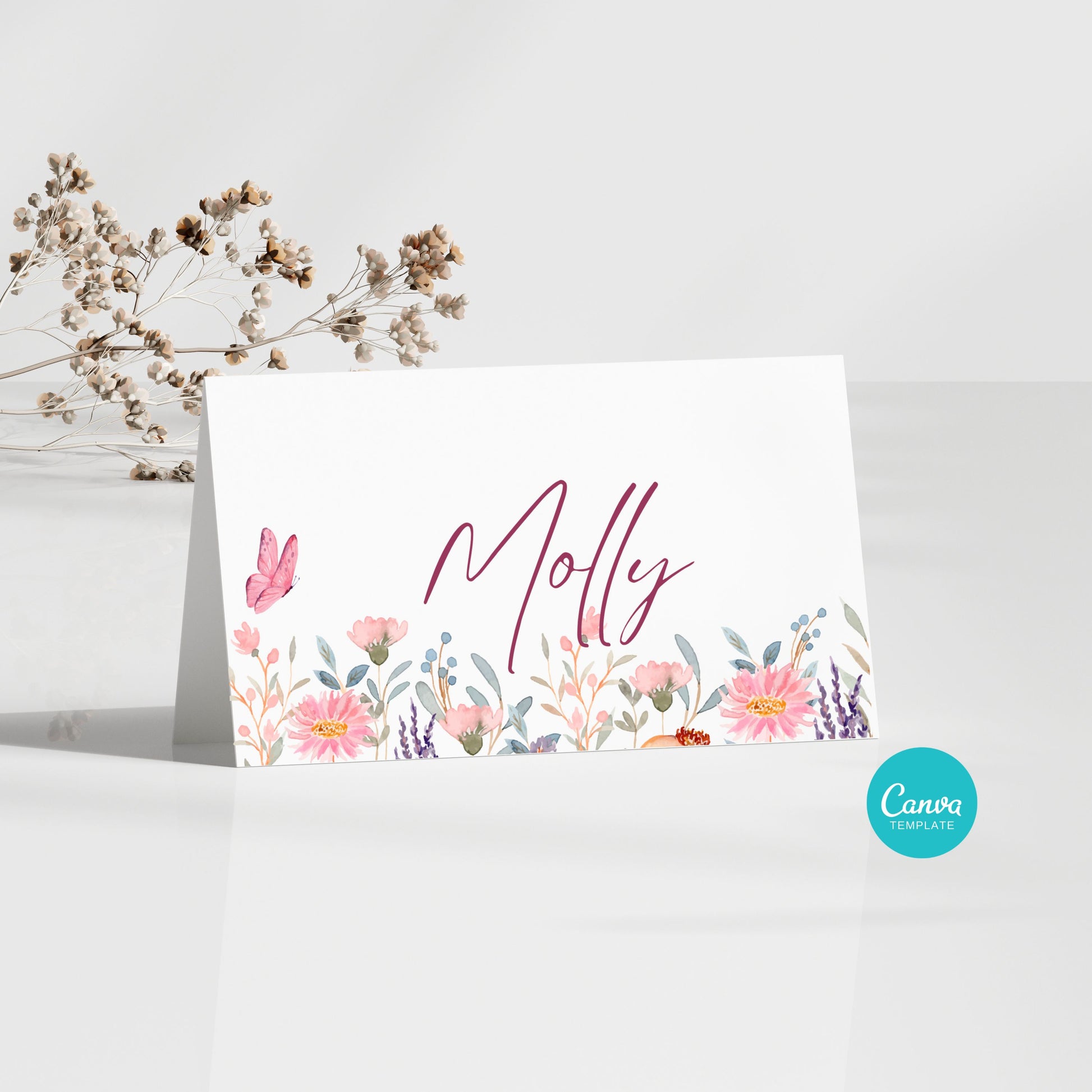 Spring Floral and Butterfly Wedding Bundle - PeppaTree Designs