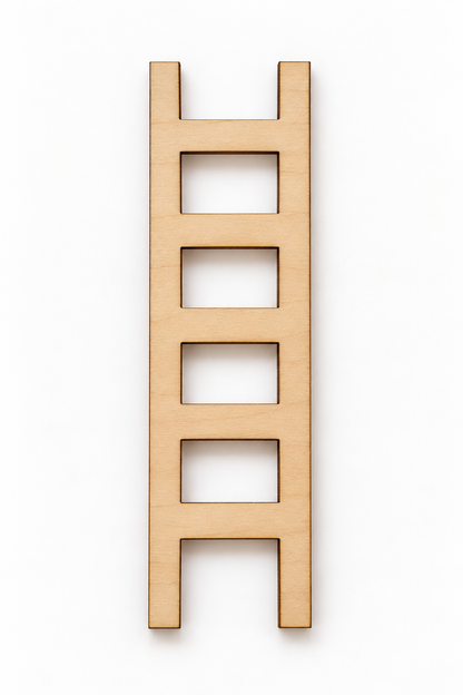 PeppaTree Designs Elf Ladder Christmas decoration for festive displays