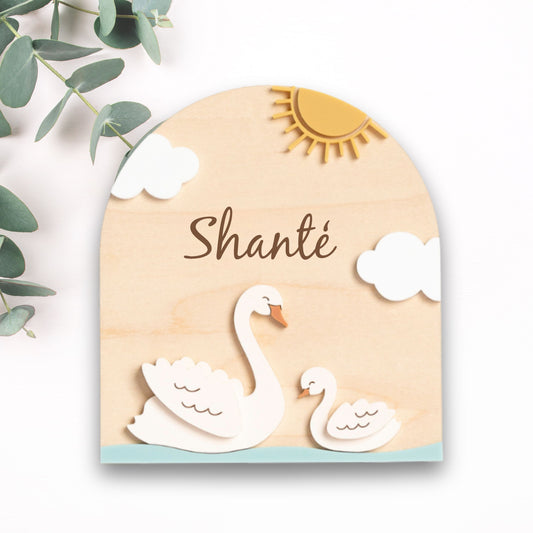 arch swan name sign