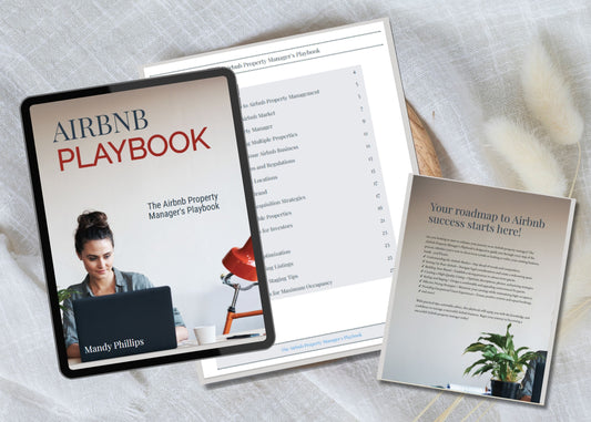 Airbnb Playbook | The Airbnb Property Manager's Playbook | PDF Downloadable Flipbook - PeppaTree Designs