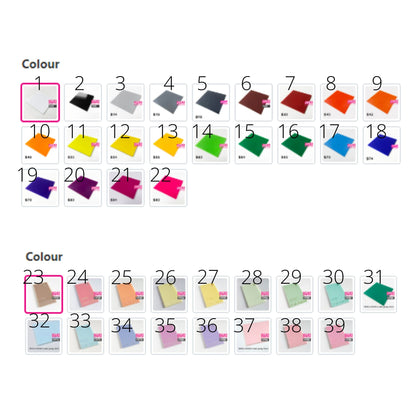 Acrylic colours - PeppaTree Designs