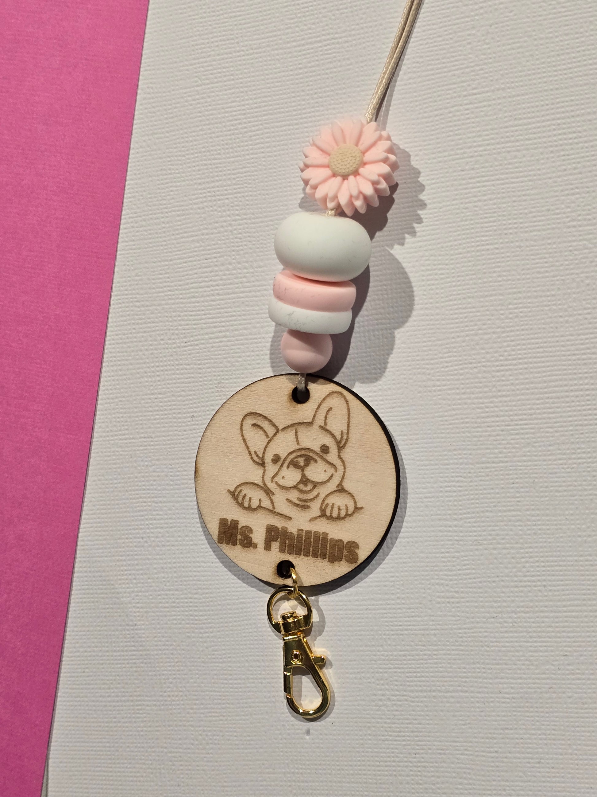 Custom Dog Personalised Lanyards - PeppaTree Designs