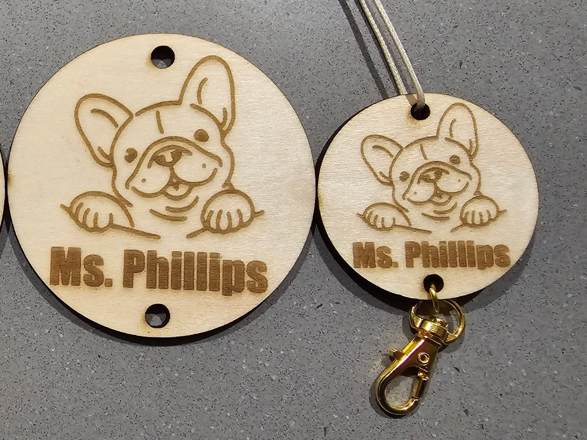 Custom Dog Personalised Lanyards - PeppaTree Designs
