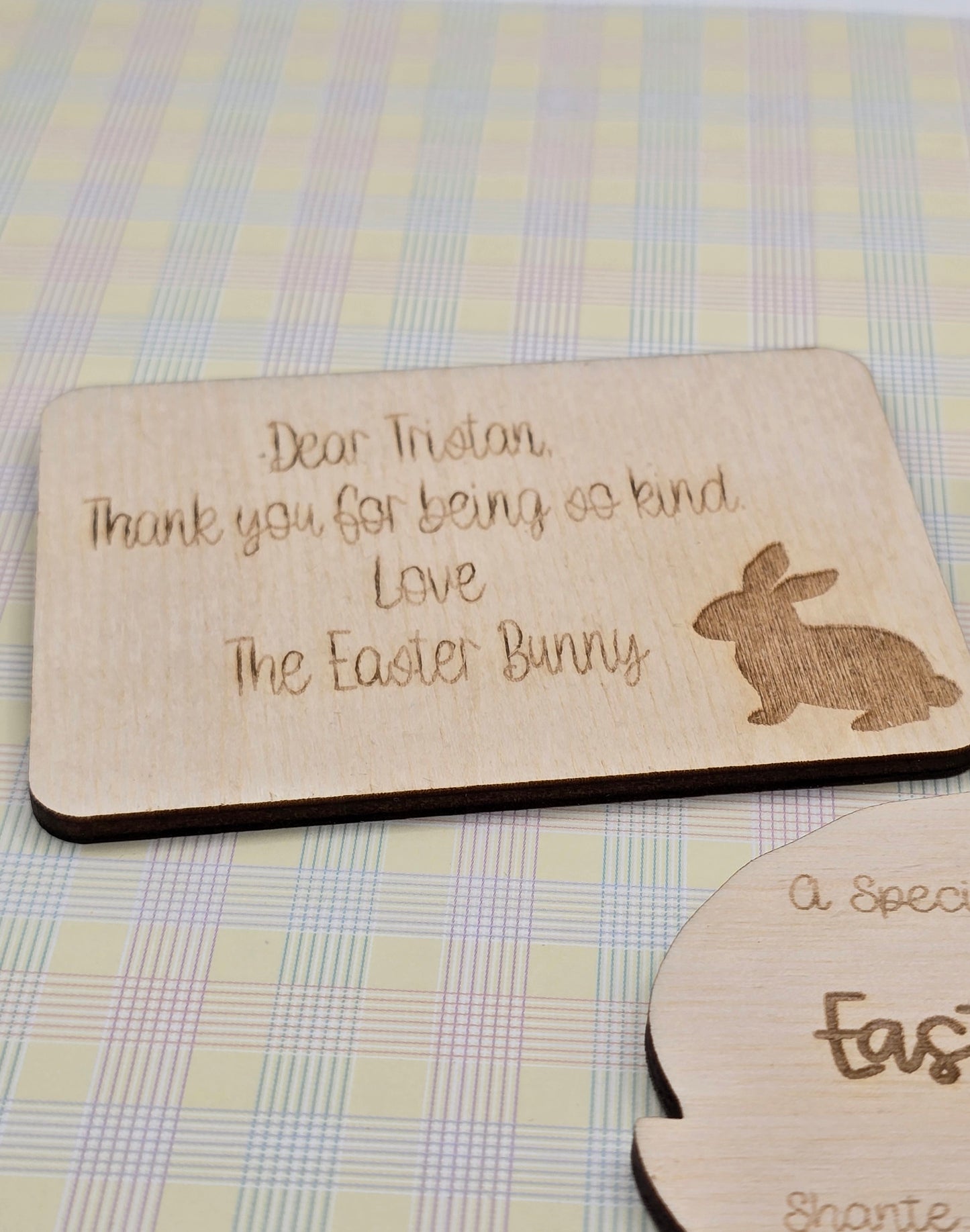 Easter - Bunny Letter Mini Sign - PeppaTree Designs