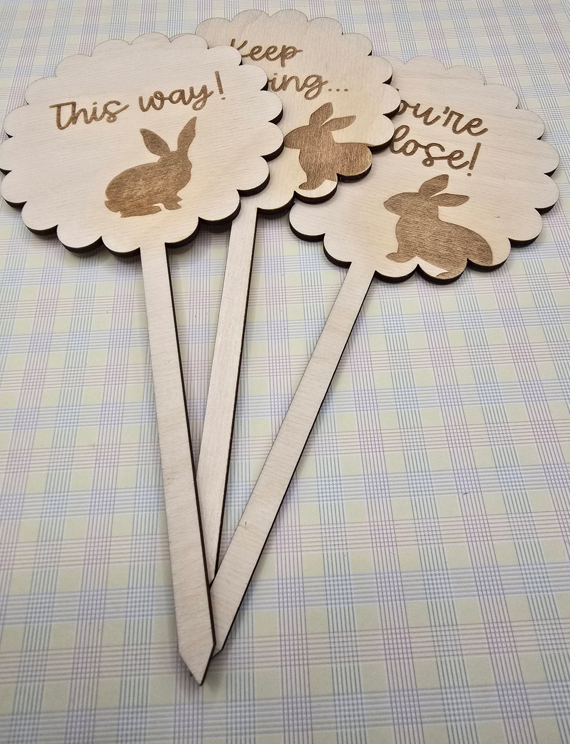 Easter - Egg Hunt Markers Signs - PeppaTree Designs