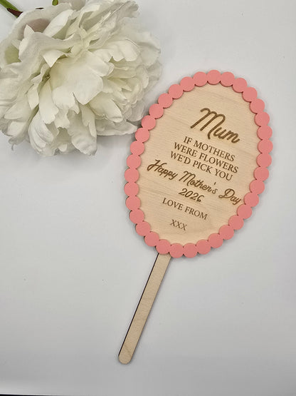 Personalised Flower & Garden Keepsake Stakes - 5 Designs
