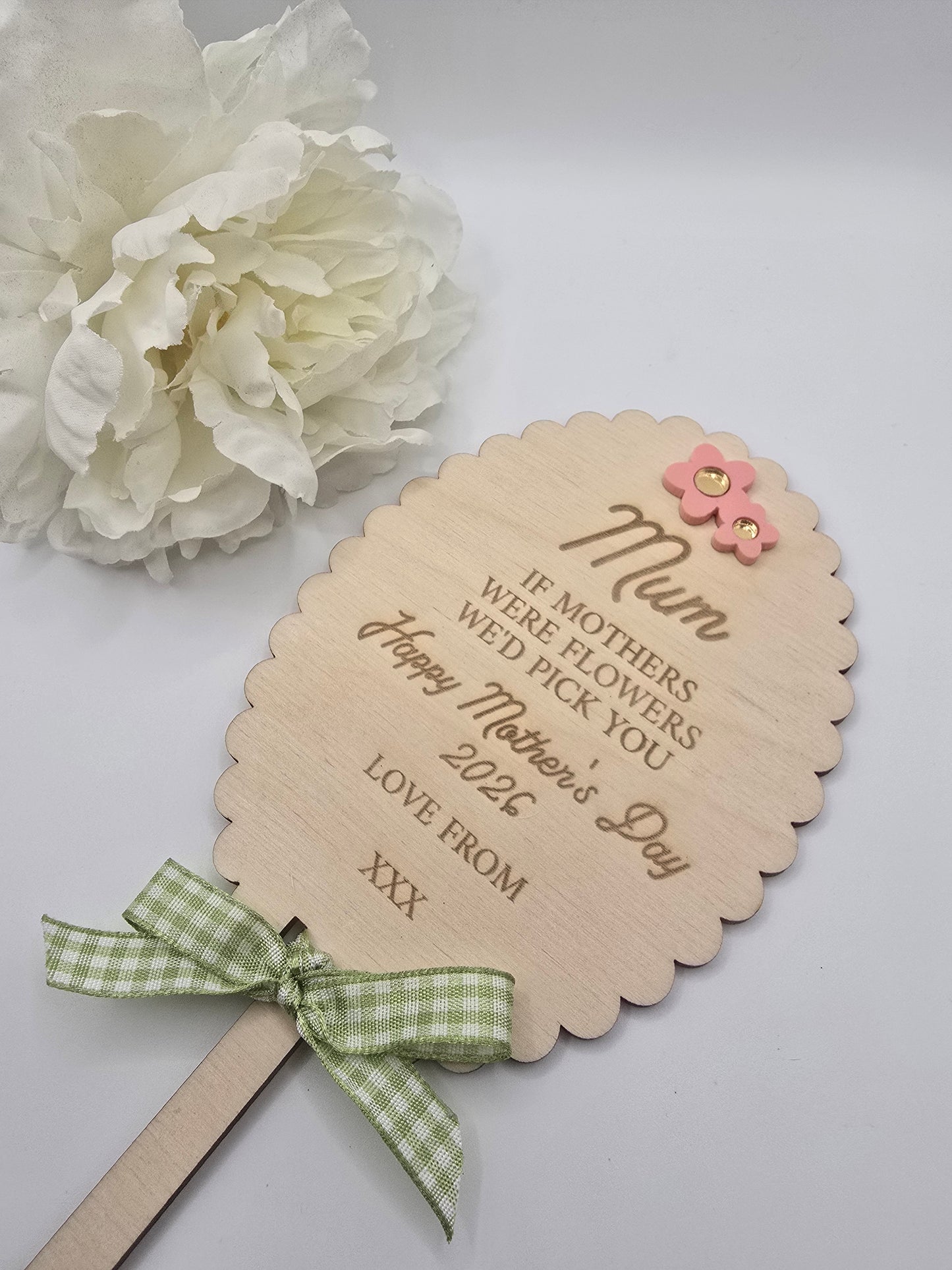 Personalised Flower & Garden Keepsake Stakes - 5 Designs