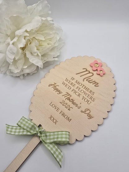 Personalised Flower & Garden Keepsake Stakes - 5 Designs