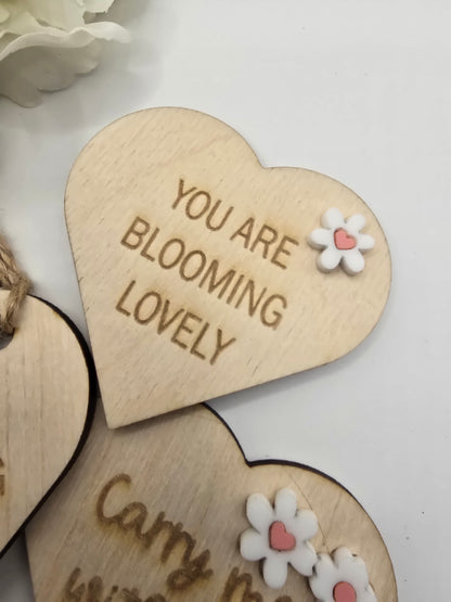 you are blooming heart token