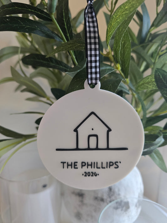 Scandinavian House Ornament
