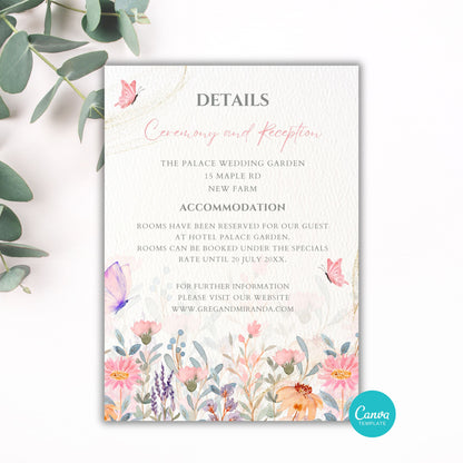 Spring Floral and Butterfly Wedding Bundle - PeppaTree Designs