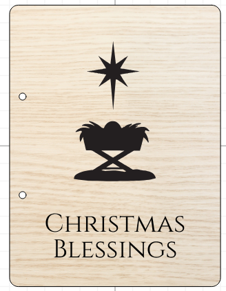 Christmas Cards Holder - Personalised