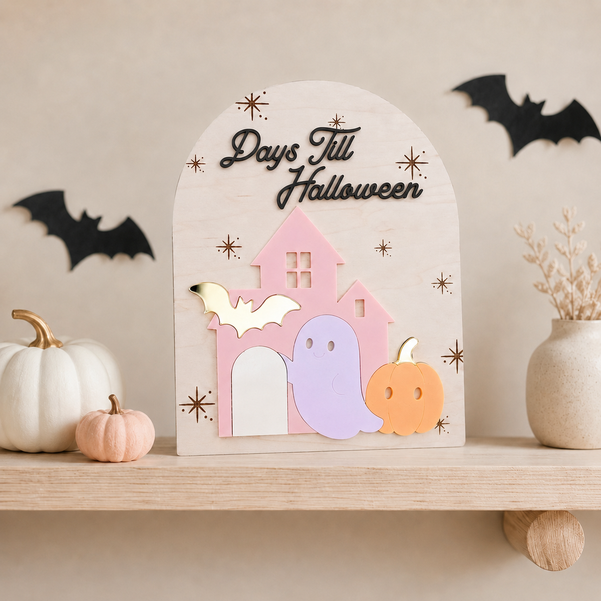 Halloween Count Down Sign