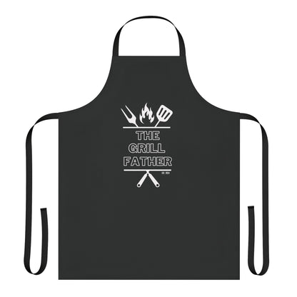 The Grillfather BBQ Cotton Apron with Est. Year - PeppaTree Designs