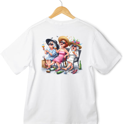 Old Lady Funny Cruise or Holiday T-shirts - Various Styles - PeppaTree Designs