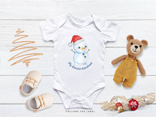 My 1st Kersfees Bodysuit | Christmas Baby Bodysuit, Afrikaanse Kersfees Geskenk