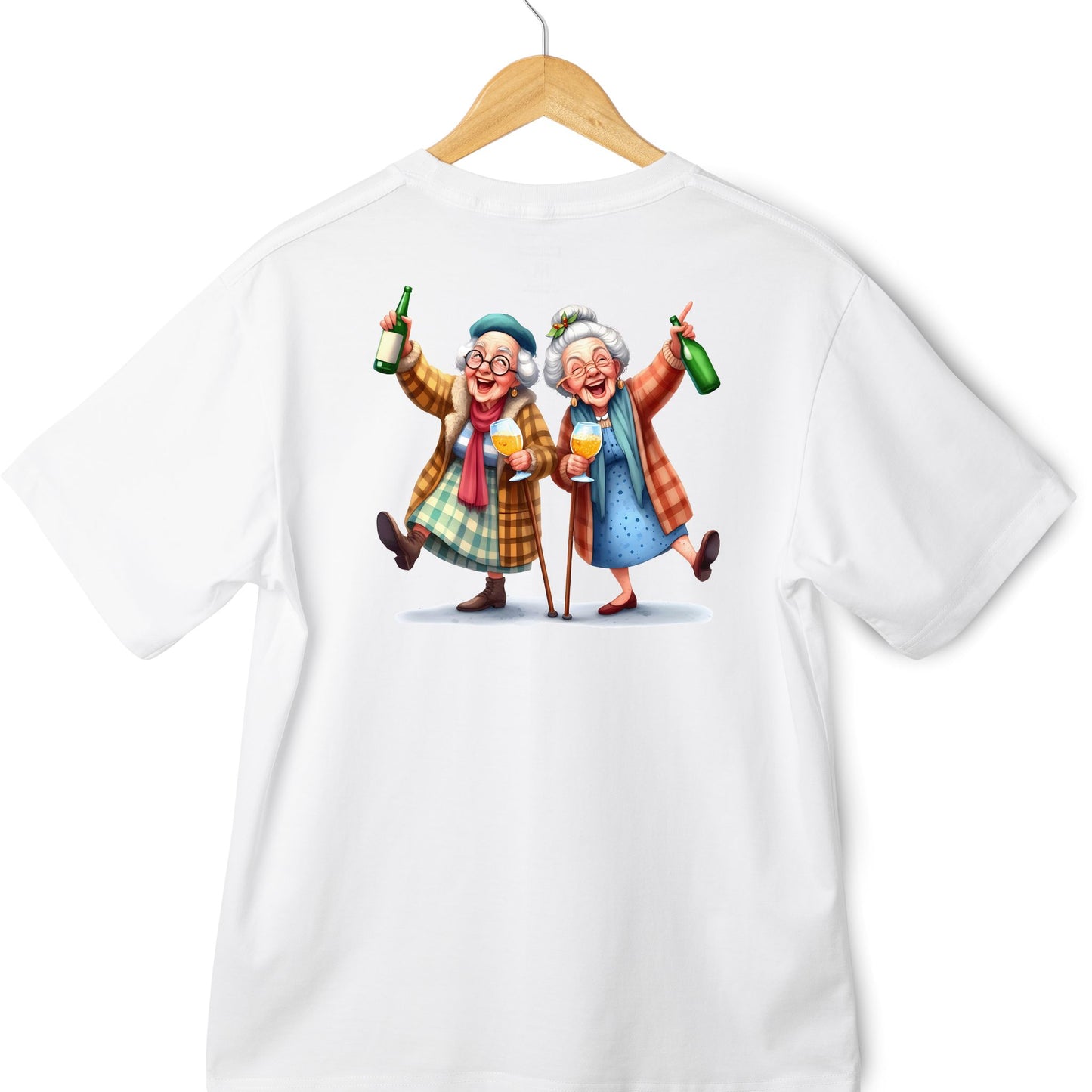 Old Lady Funny Cruise or Holiday T-shirts - Various Styles - PeppaTree Designs