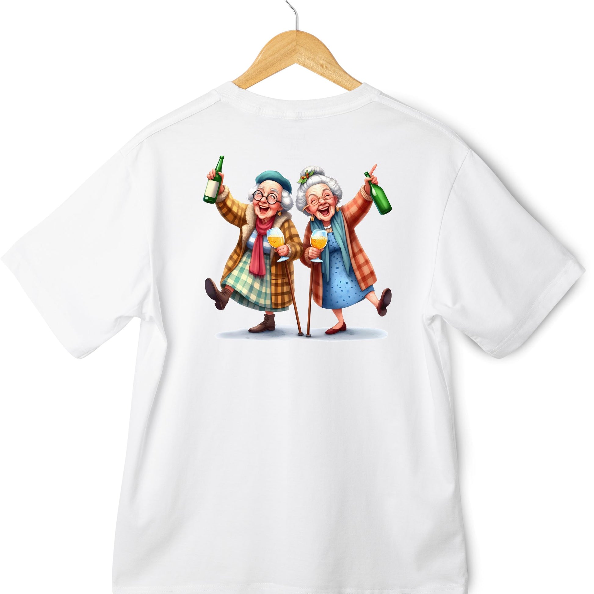 Old Lady Funny Cruise or Holiday T-shirts - Various Styles - PeppaTree Designs