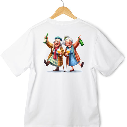 Old Lady Funny Cruise or Holiday T-shirts - Various Styles - PeppaTree Designs
