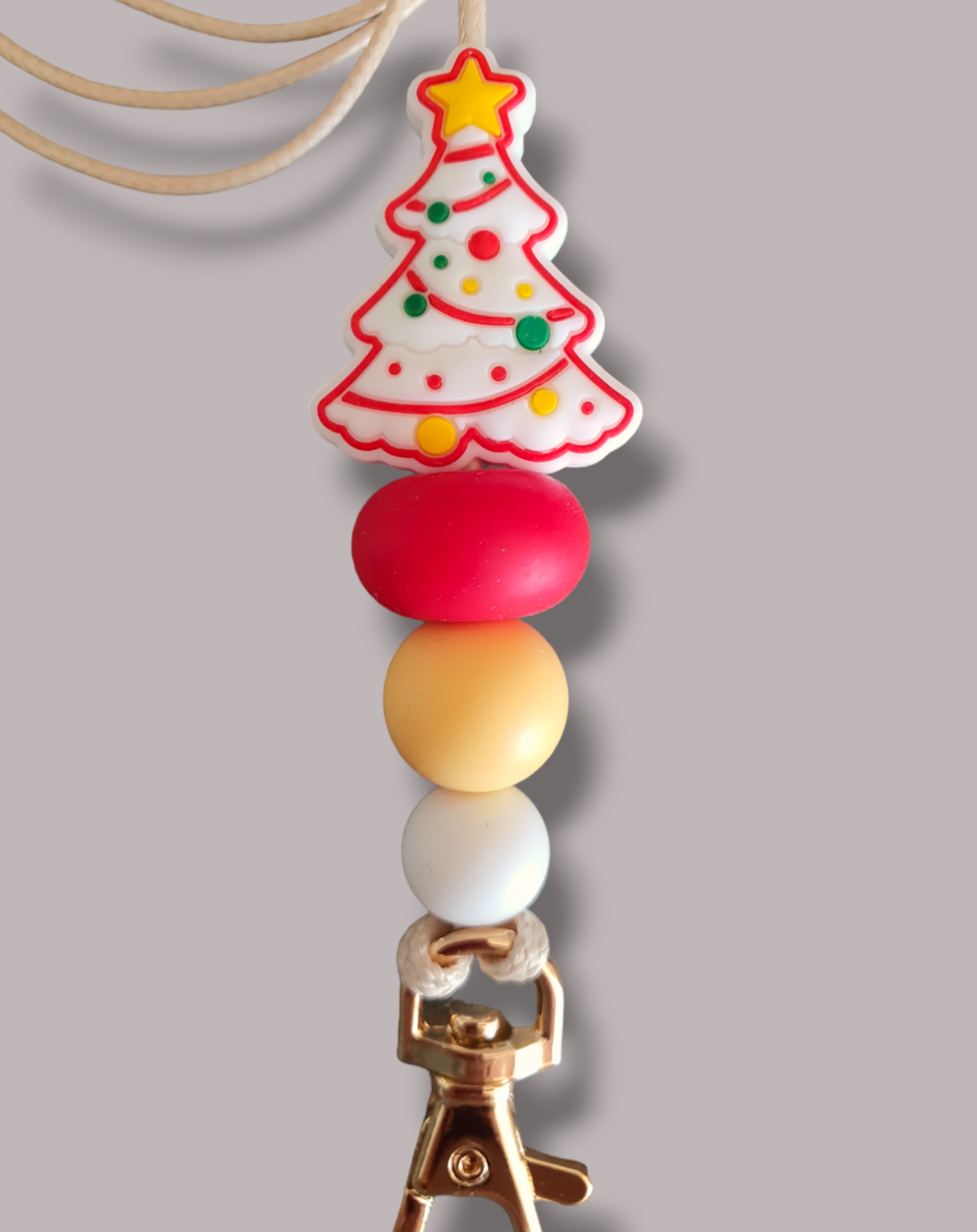 Christmas Tree Vibes Lanyard - PeppaTree Design Store