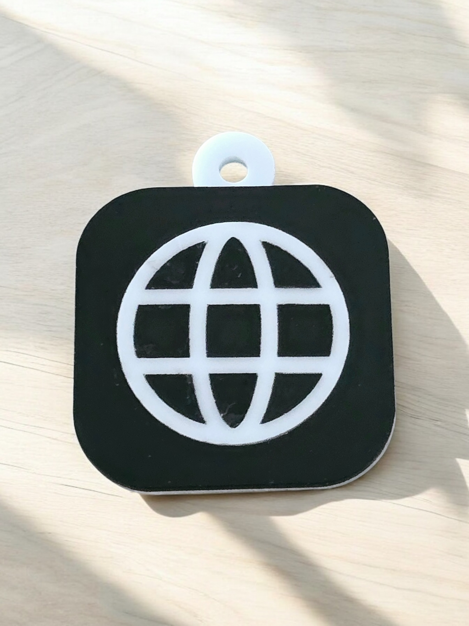 Personalised Smart Business Keyring - PeppaTree Designs