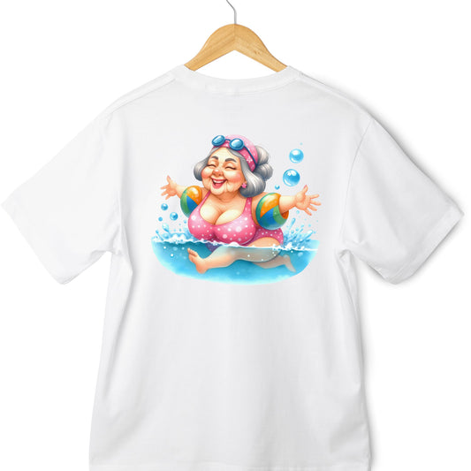 Old Lady Funny Cruise or Holiday T-shirts - Various Styles - PeppaTree Designs