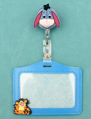 Kids Cartoon Id Card Holders and Retractable Badge Reels