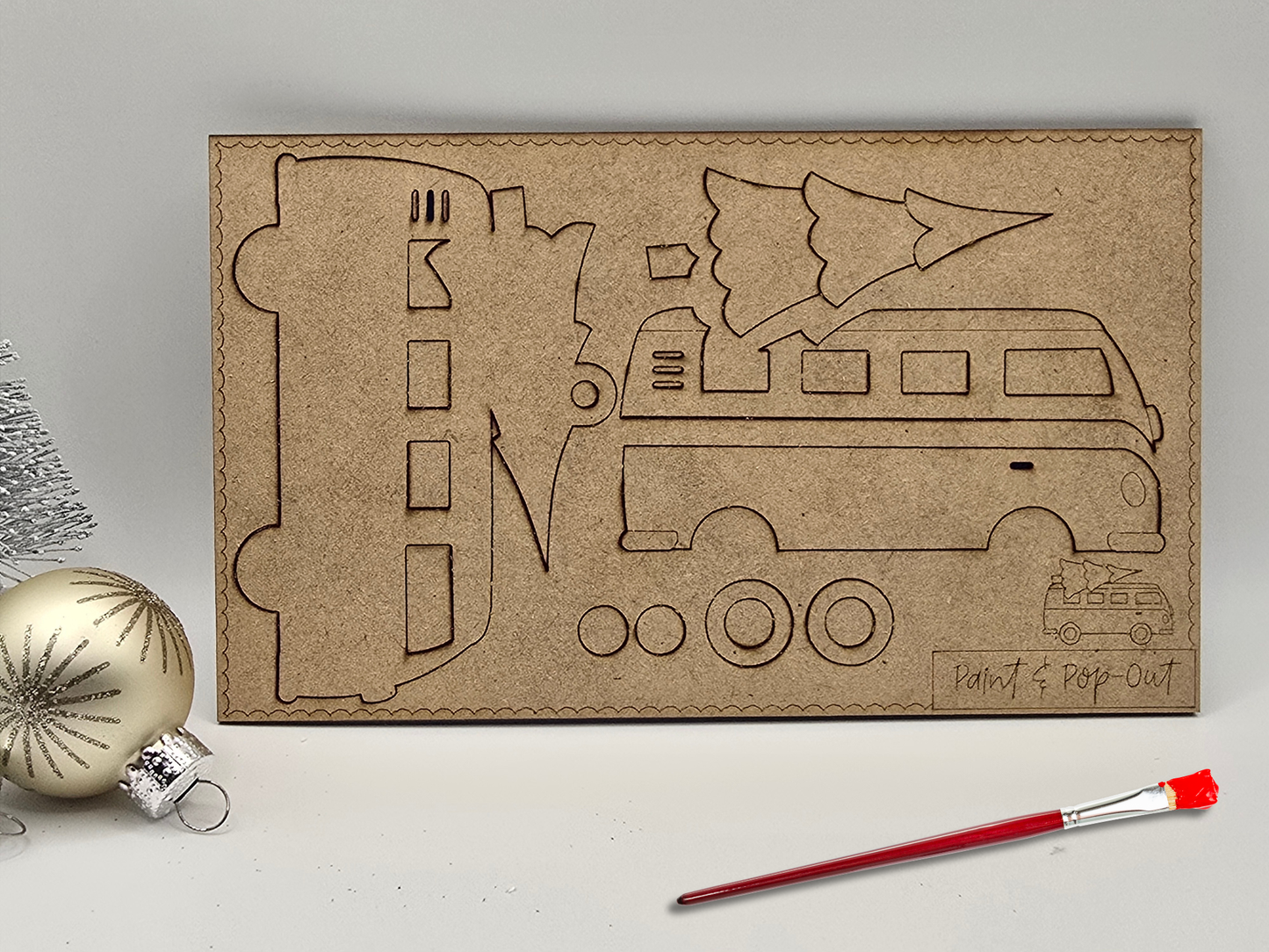 Paint and Pop Ornament Kit - PeppaTree Designs