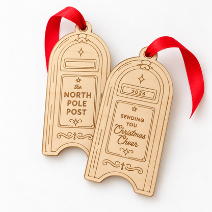 Vintage Mailbox Ornament