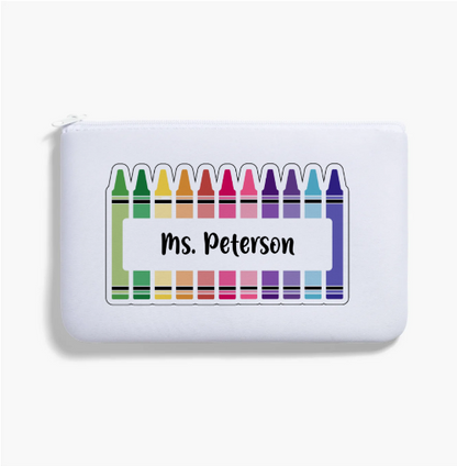 Crayons Pencil Bag - PeppaTree Designs
