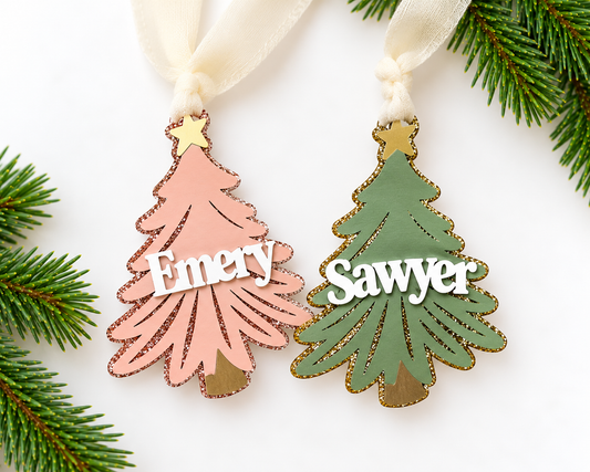 Tree Name Ornament