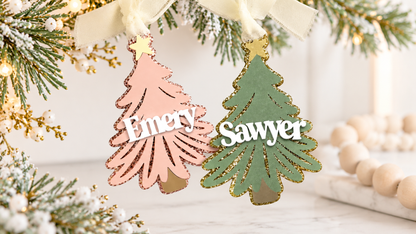 Tree Name Ornament